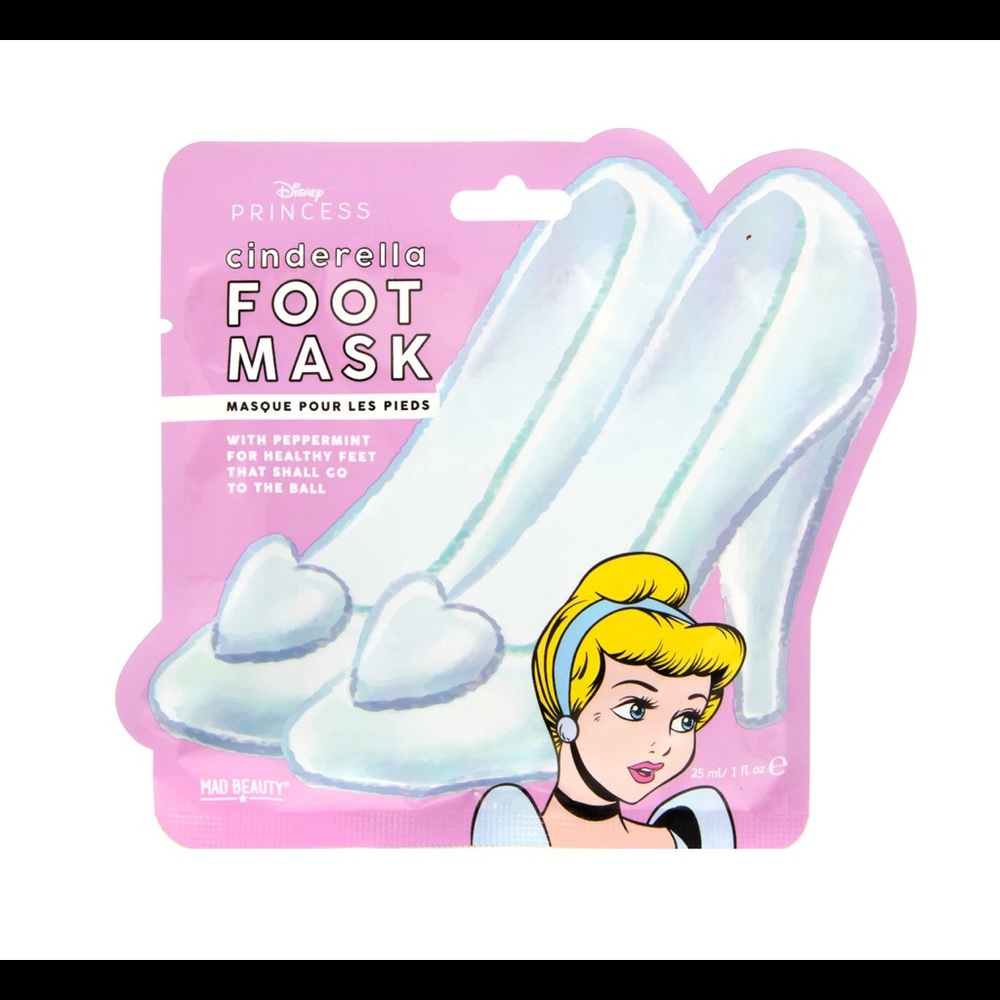 Mad Beauty Disney Princess Cinderella Foot Mask